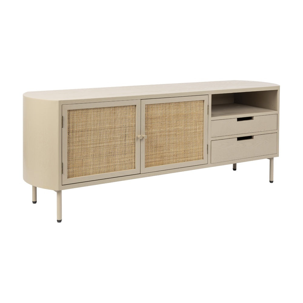 Product photograph of Olivia S Nordic Living Collection Maya Sideboard In Beige from Olivia's.
