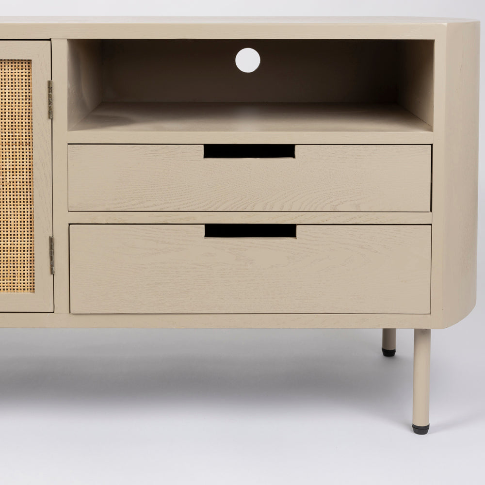Product photograph of Olivia S Nordic Living Collection Maya Sideboard In Beige from Olivia's.