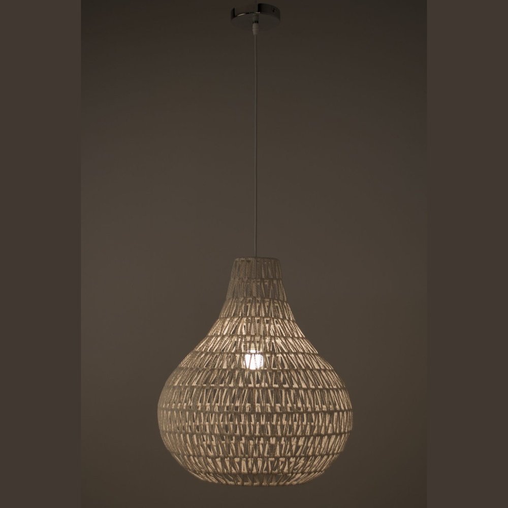 Product photograph of Zuiver Pendant Lamp Cable Drop White from Olivia's.