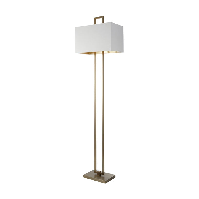 Rv Astley Danby Floor Lamp Antique Brass