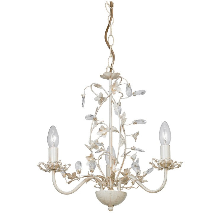 Product photograph of Olivia S Loosa 3 Chandelier from Olivia's