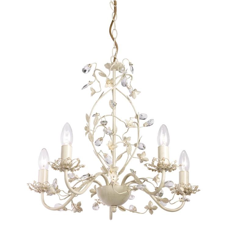 Product photograph of Gallery Interiors Lullaby 5 Chandelier Outlet from Olivia's