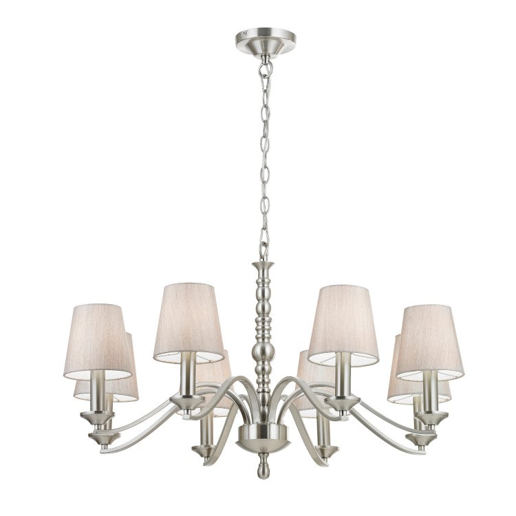 Product photograph of Olivia S Astera 8 Chandelier from Olivia's