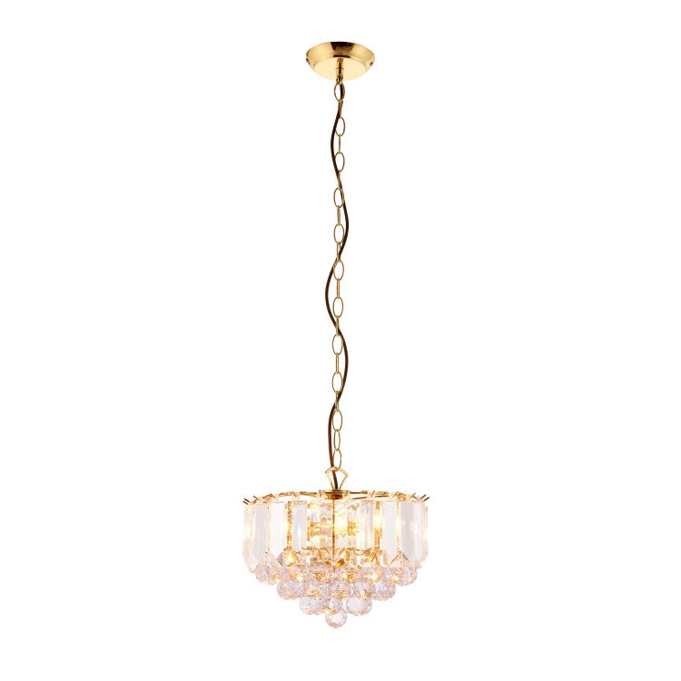 Gallery Interiors Fargo Pendant Light Chrome Small 3