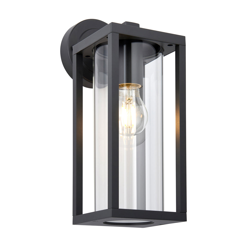 Product photograph of Gallery Interiors Hamden Outdoor 1 Wall Light from Olivia's