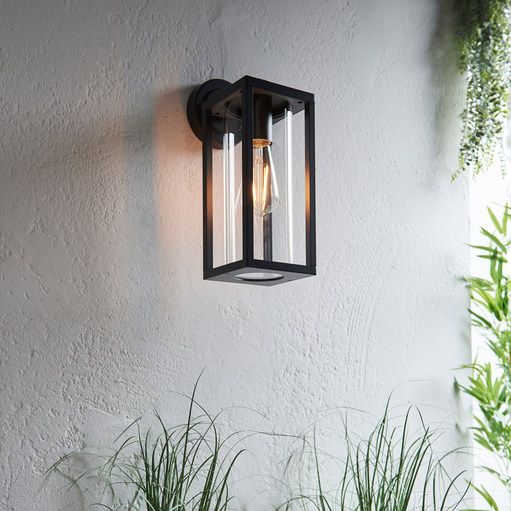 Product photograph of Gallery Interiors Hamden Outdoor 1 Wall Light from Olivia's.