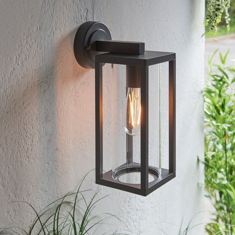 Product photograph of Gallery Interiors Hamden Outdoor 1 Wall Light from Olivia's.