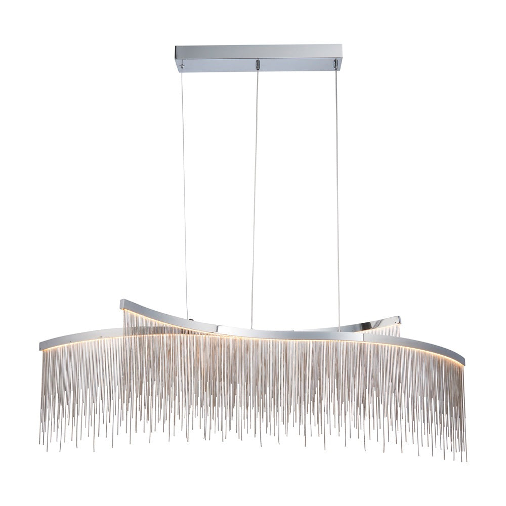 Product photograph of Gallery Interiors Orphelia 1 Pendant Light from Olivia's