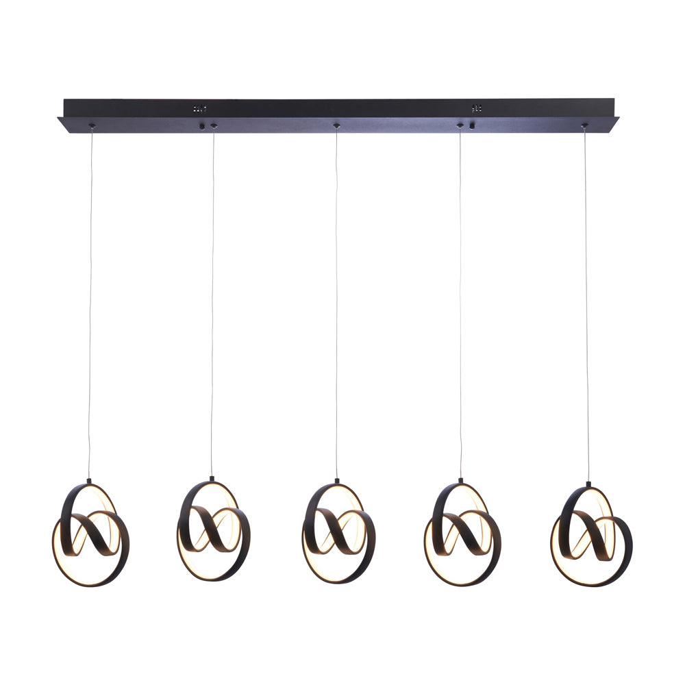 Product photograph of Gallery Interiors Cosma 5 Pendant Light from Olivia's