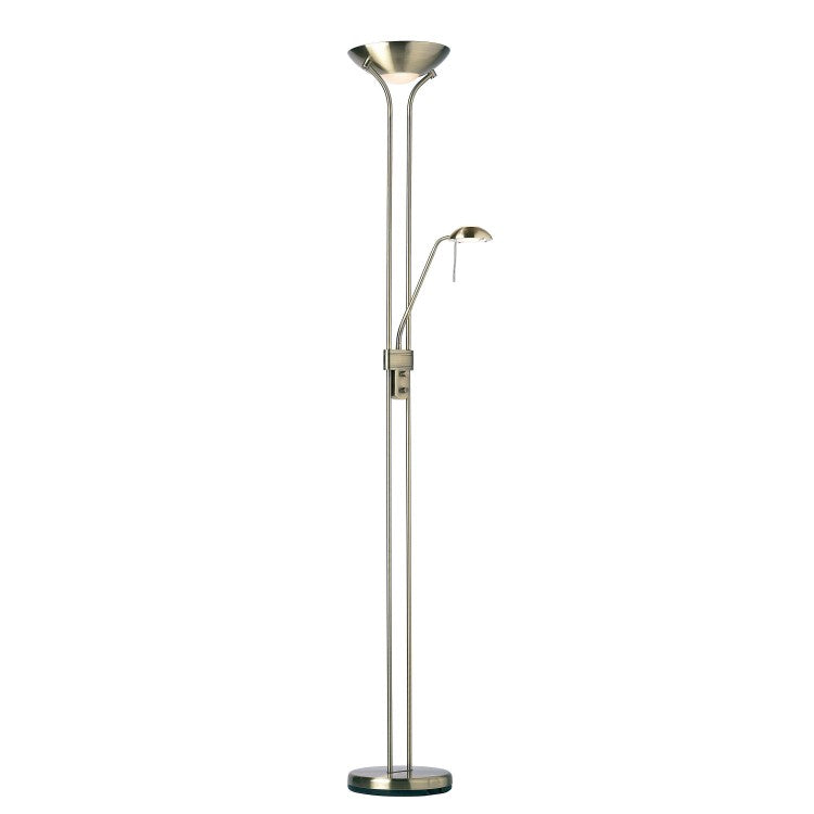 Product photograph of Olivia S Roma Floor Lamp Chrome from Olivia's