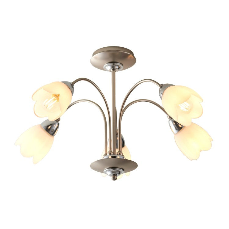 Product photograph of Olivia S Paloma Ceiling Lamp Satin Chrome 5 from Olivia's.