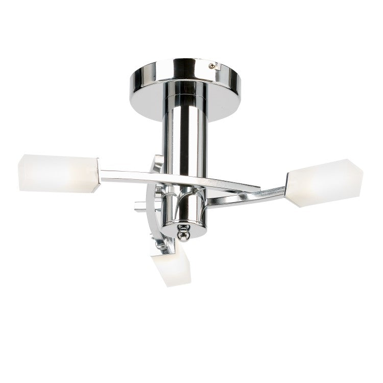 Product photograph of Olivia S Harper 3 Ceiling Lamp Chrome from Olivia's