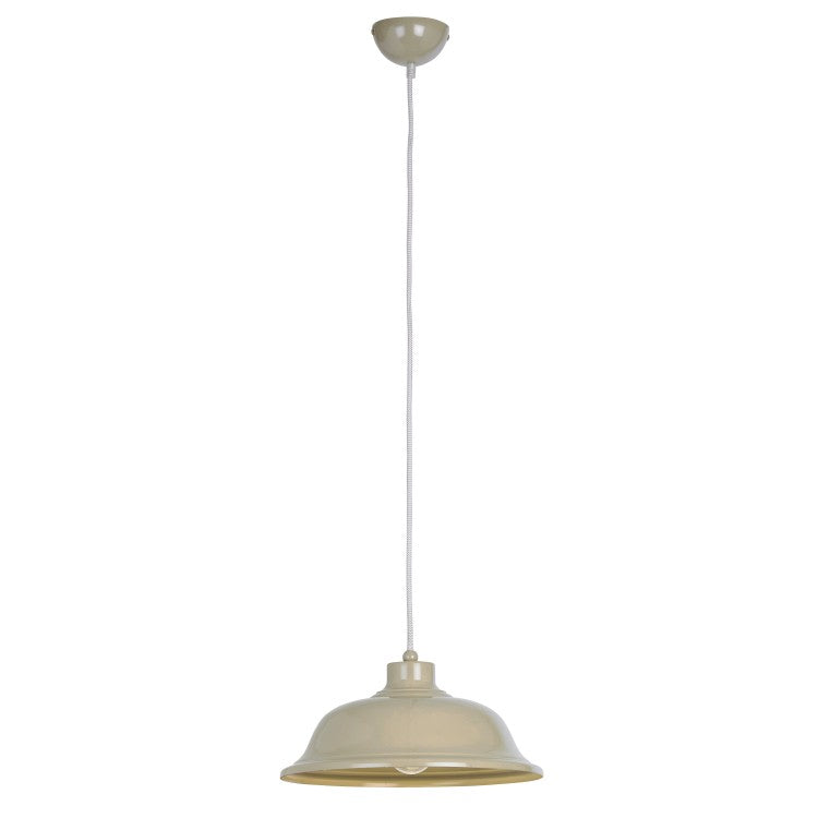 Product photograph of Gallery Interiors Laughton Pendant Light Country Cream Outlet from Olivia's