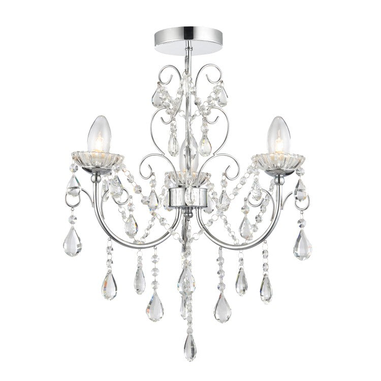 Product photograph of Olivia S Tessa Chandelier from Olivia's