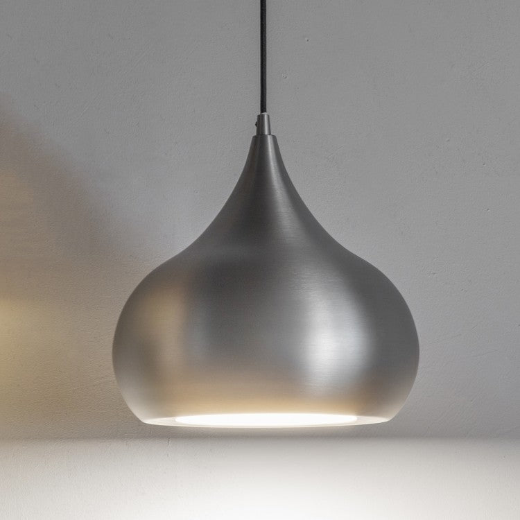 Product photograph of Gallery Interiors Brosnan Pendant Light Grey Outlet from Olivia's
