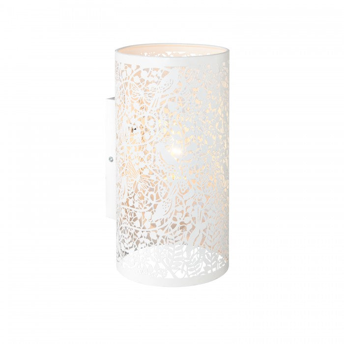 Product photograph of Olivia S Secret Garden Wall Light White from Olivia's