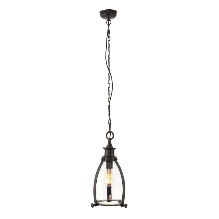 Product photograph of Olivia S Sierra Pendant Light Aged Bronze Large from Olivia's