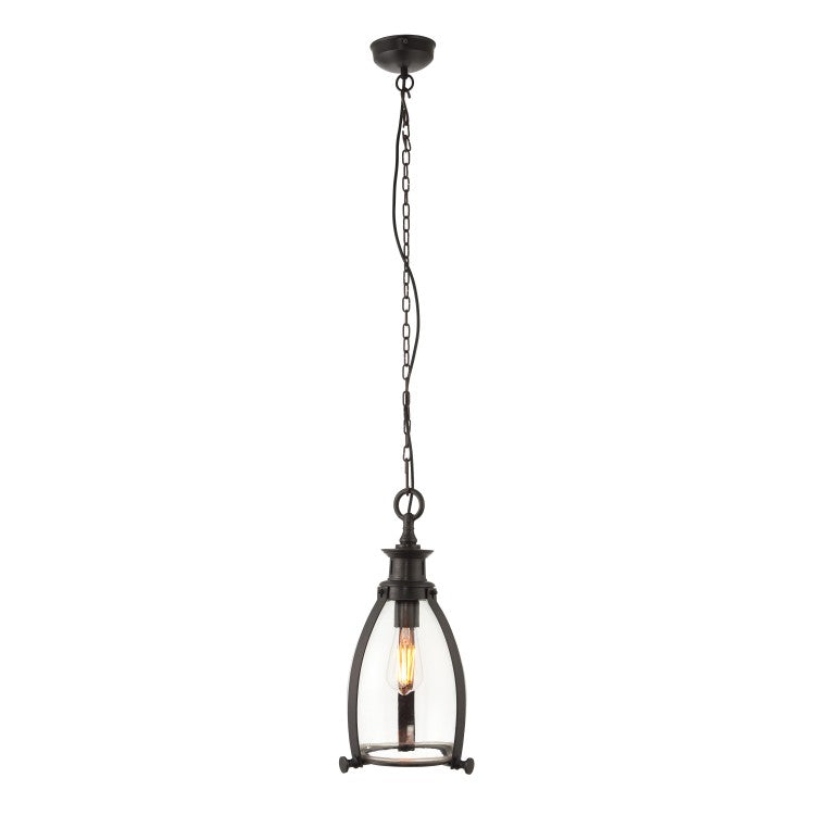 Gallery Interiors Storni Pendant Light Polished Nickel Small