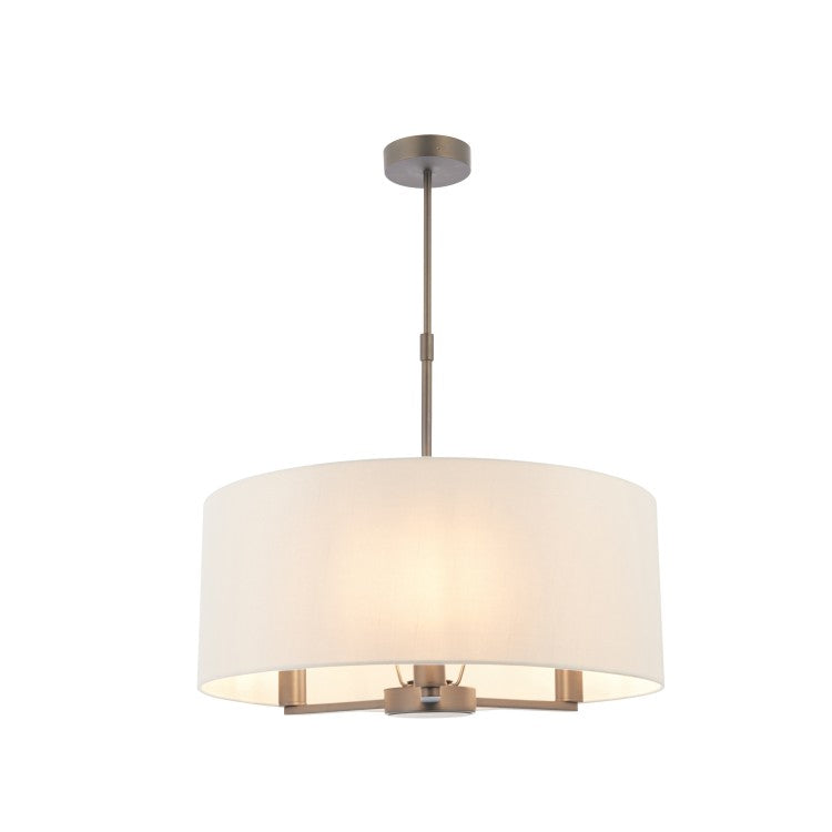 Product photograph of Olivia S Dani Pendant Large Light 3 In Antique Bronze from Olivia's