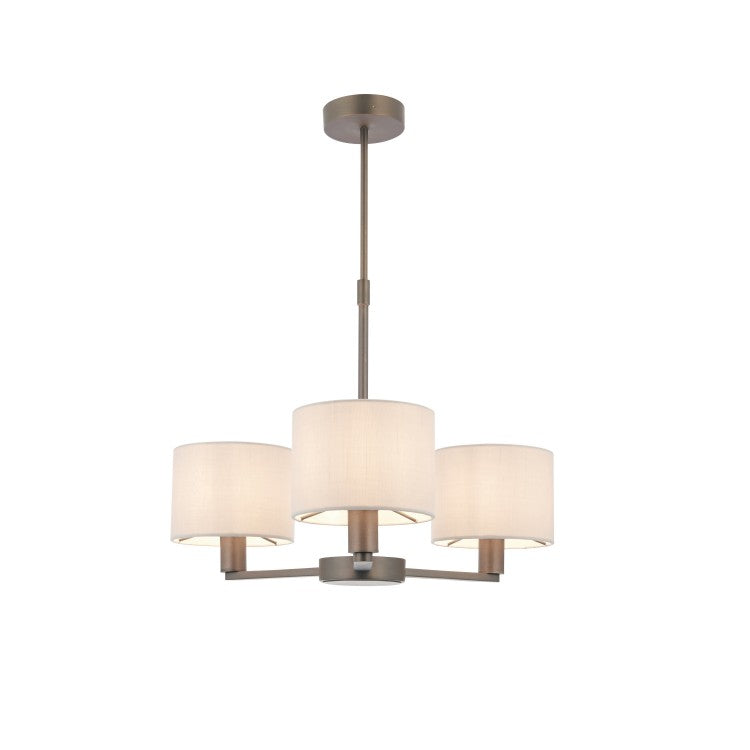 Product photograph of Olivia S Dani Pendant Light 3 Antique Bronze Small from Olivia's