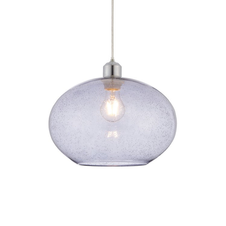 Gallery Interiors Dimitri Light Grey Glass Shade Outlet