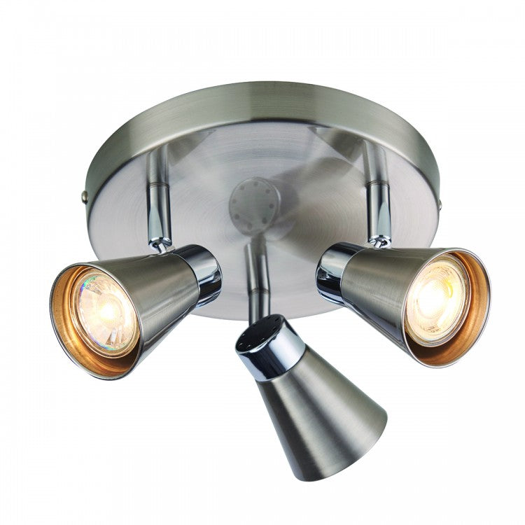 Gallery Interiors Kai 3 Round Ceiling Light