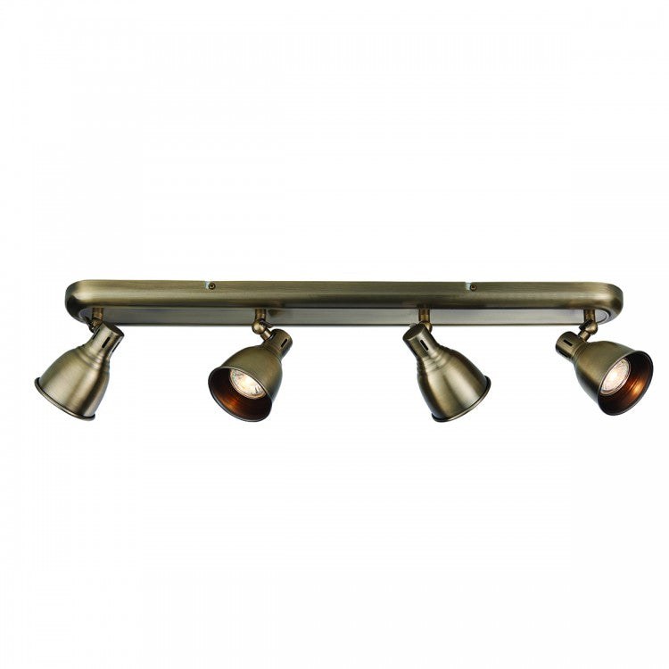 Product photograph of Olivia S Westbury Ceiling Light Brass Type 4 Antique Brass 4 from Olivia's