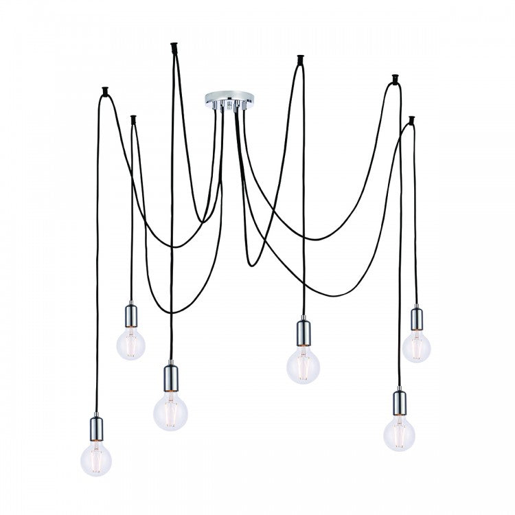 Product photograph of Olivia S Sofia Cluster Pendant Light Matt Black 6 from Olivia's.