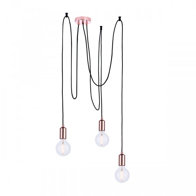 Product photograph of Olivia S Sofia Cluster Pendant Light Copper 6 from Olivia's.