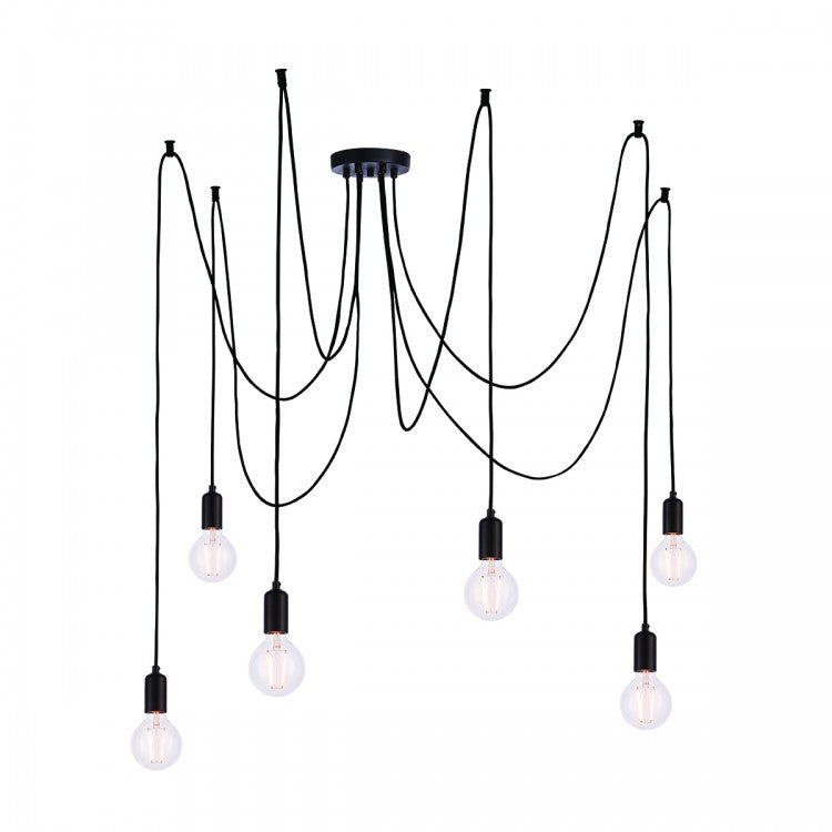 Product photograph of Olivia S Sofia Cluster Pendant Light Copper 6 from Olivia's.