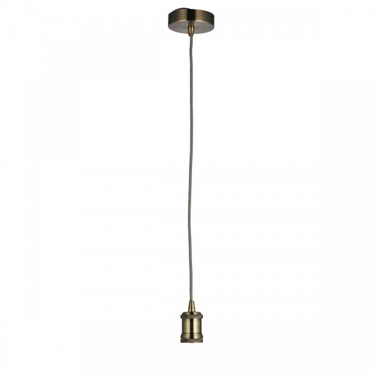 Gallery Direct Cambourne Pendant Light Antique Brass Outlet
