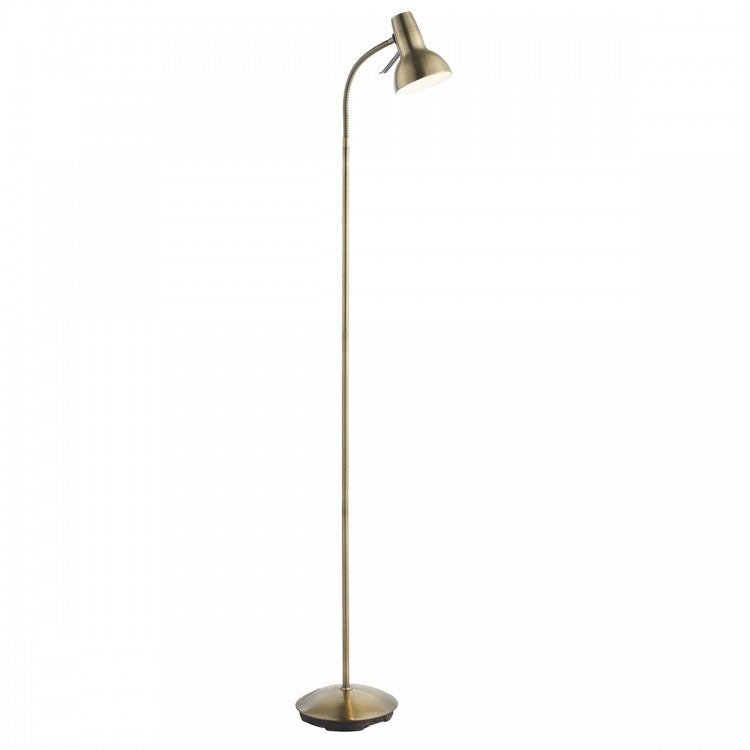 Product photograph of Olivia S Alaia Floor Lamp Antique Brass from Olivia's