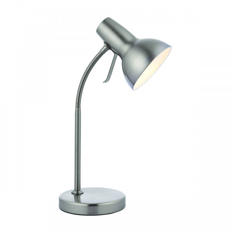 Gallery Interiors Amalfi Usb Table Lamp Nickel