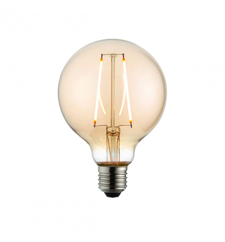 Product photograph of Gallery Interiors E27 Led Filament Globe Warm from Olivia's