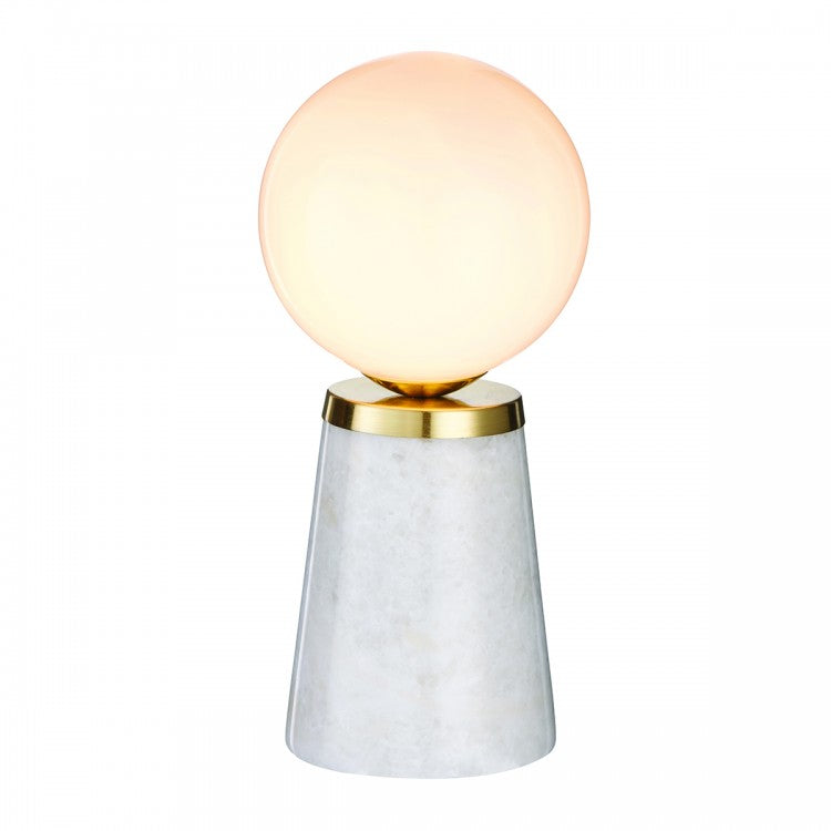 Product photograph of Olivia S Poldan Table Lamp Marble from Olivia's