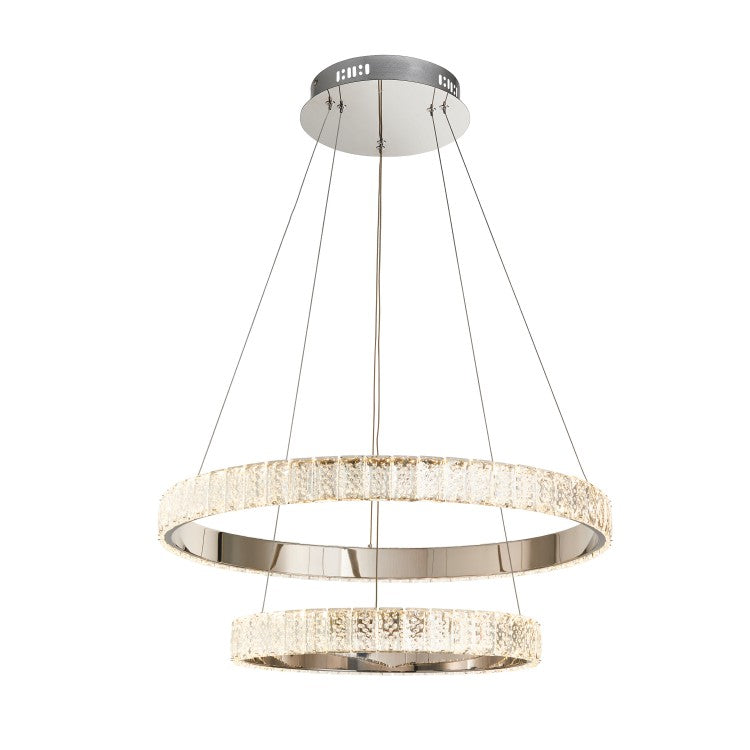 Product photograph of Gallery Interiors Celeste 2 Pendant Light from Olivia's