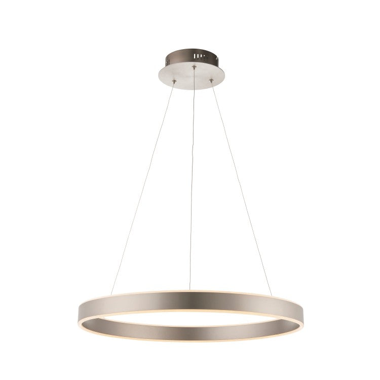 Product photograph of Olivia S Gia Pendant Light Matt Nickel from Olivia's