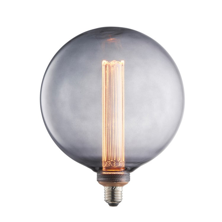 Product photograph of Gallery Interiors Smoke Globe Bulb Outlet from Olivia's