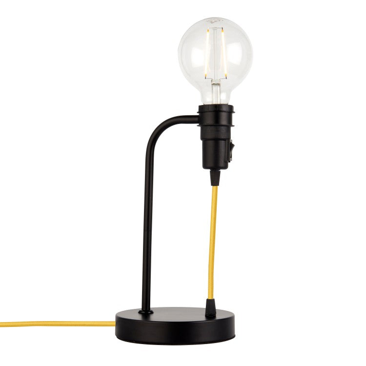 Gallery Interiors Studio Table Lamp Black