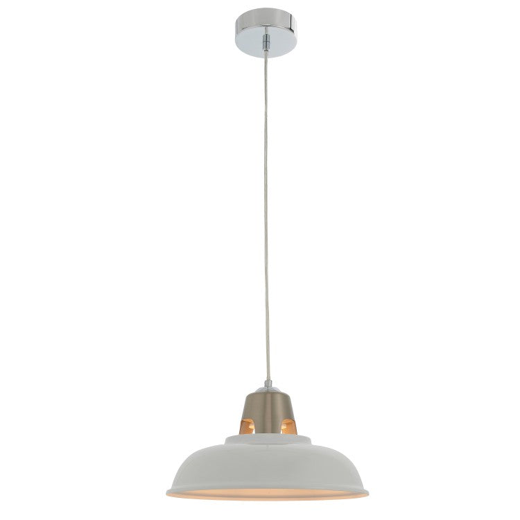 Gallery Interiors Henley Pendant Light White