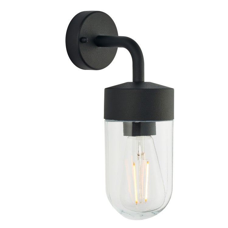 Product photograph of Olivia S Nivole Wall Light Matt Black from Olivia's