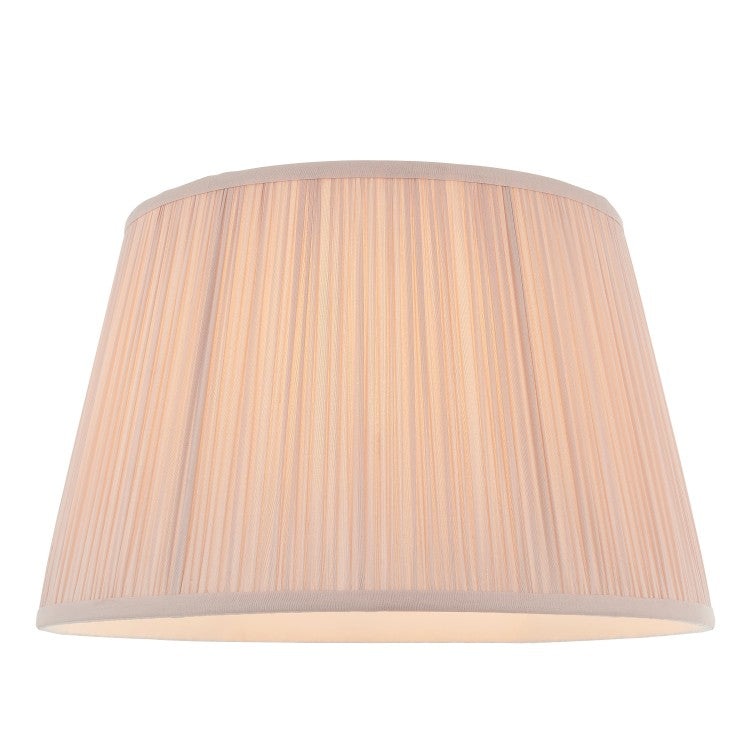 Product photograph of Gallery Interiors Freya Dusky Large Pink Shade Outlet from Olivia's