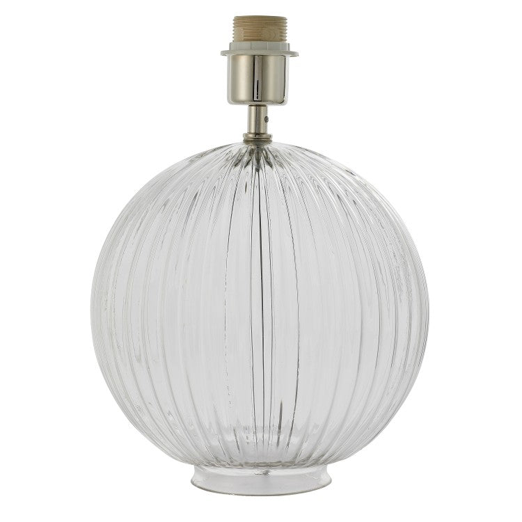 Gallery Interiors Jemma Table Lamp Clear