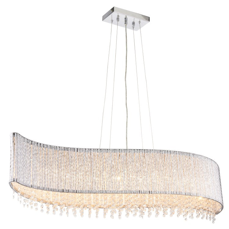 Product photograph of Olivia S Gemma 8 Pendant Light from Olivia's