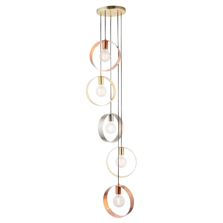 Product photograph of Olivia S Hope 5 Pendant Light from Olivia's