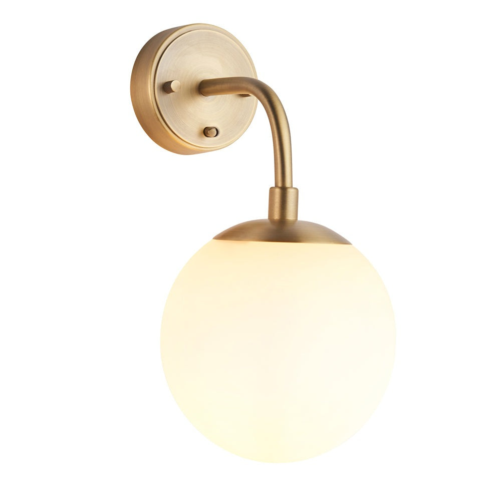 Product photograph of Olivia S Bella Wall Light In Gold from Olivia's