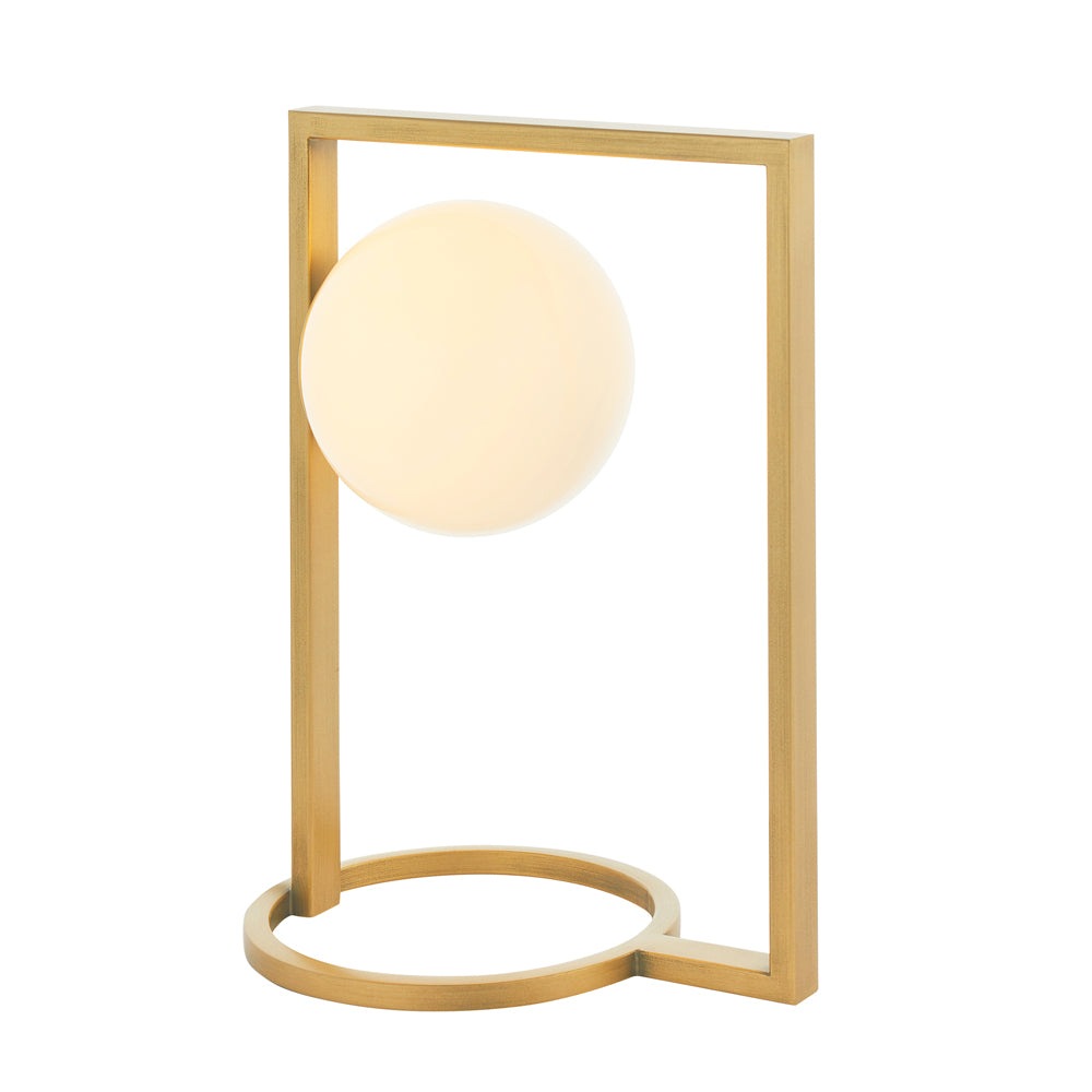 Product photograph of Olivia S Paige Table Lamp In Gold from Olivia's.