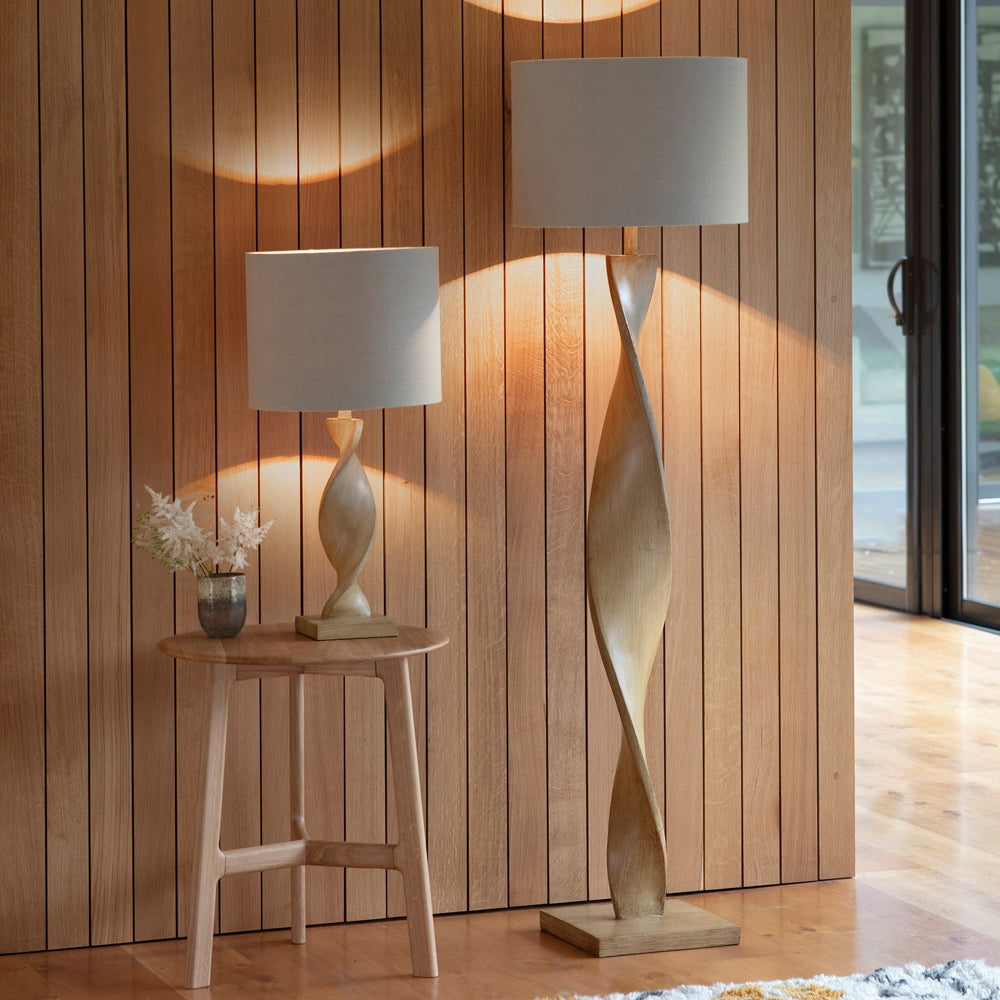 Product photograph of Gallery Interiors Abia Floor Lamp from Olivia's.