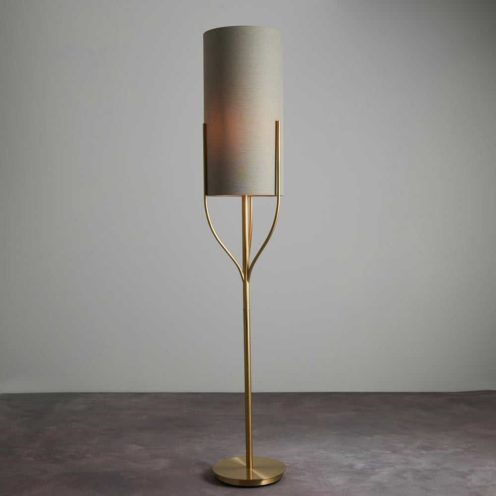 Product photograph of Gallery Interiors Fraser Floor Lamp from Olivia's.