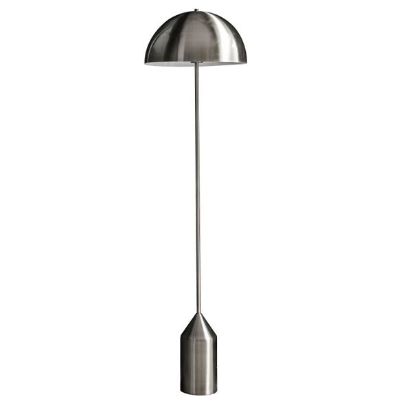 Product photograph of Olivia S Nellie Floor Lamp Brushed Nickel from Olivia's.